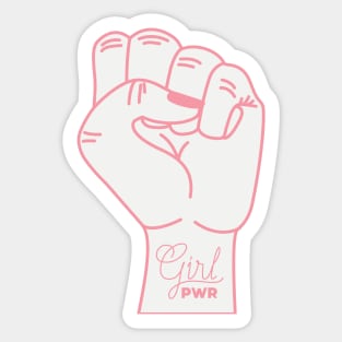 Girls Have the Power to Change the World Sticker